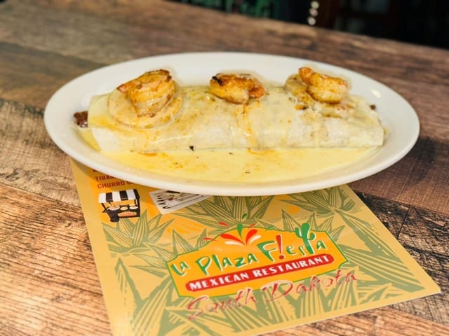 Burrito Vallarta.
