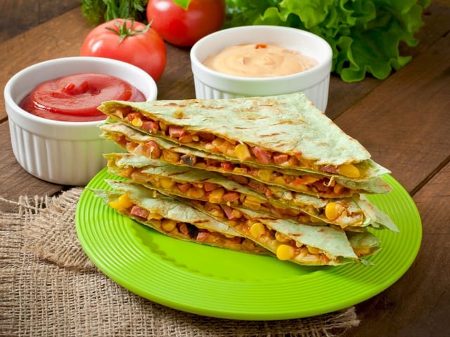 Plaza Quesadilla.
