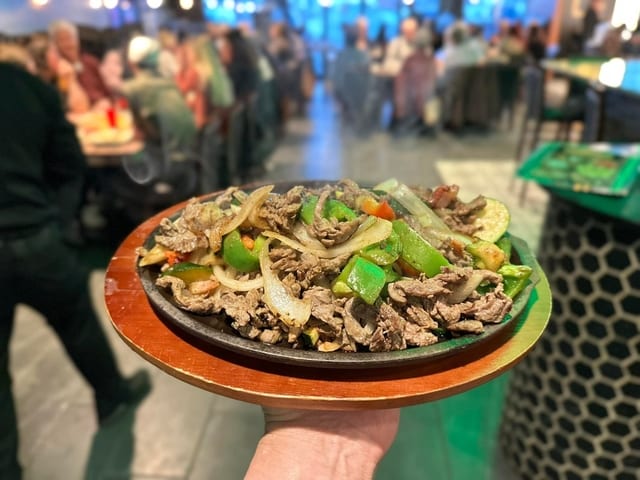 Steak Fajitas.
