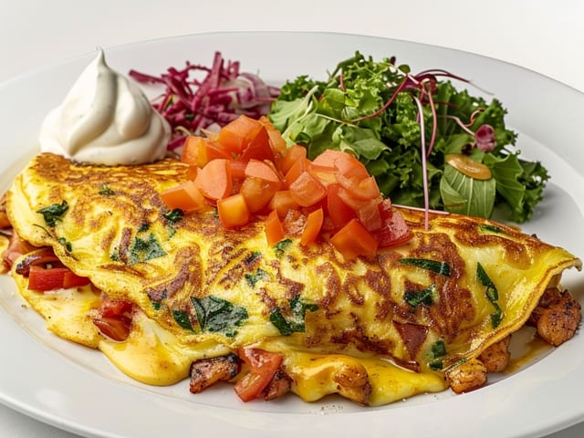Plazaa Omelet.