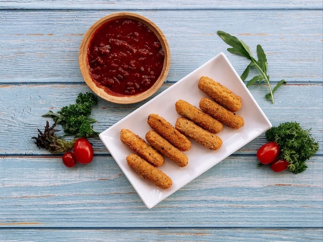 ?Mozzarella Sticks.