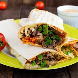 Lunch Chipotle Burritos