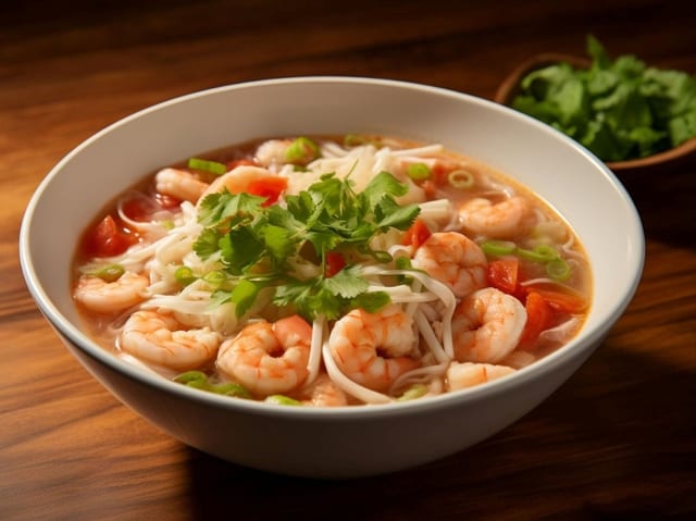 ?Shrimp Soup.