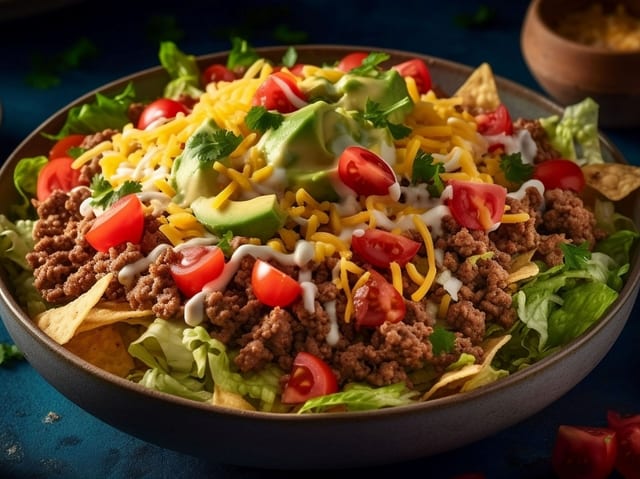 Fajita Taco Salad.