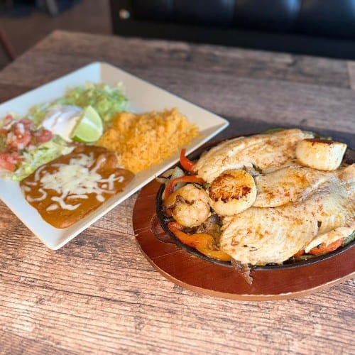 Fajitas Lunch.