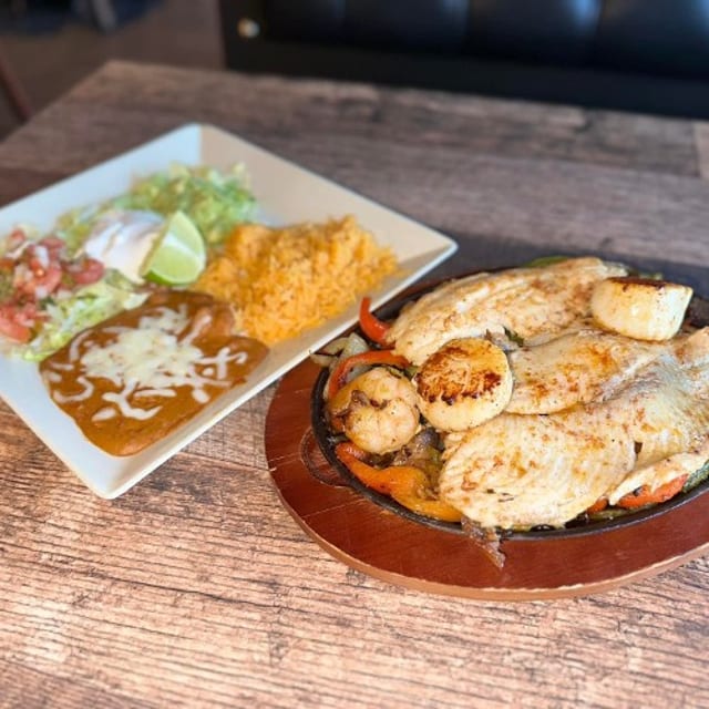 Fajitas Lunch.