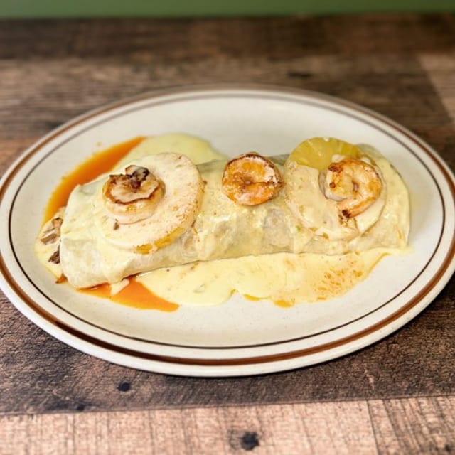 Burrito Vallarta.