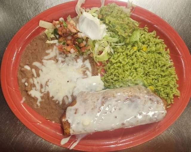 Veggie Chimichanga.