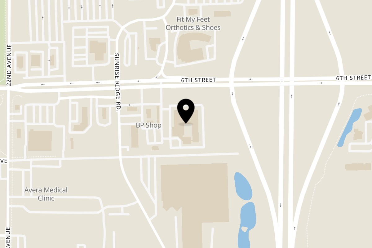 Map showing the location of La Cantina Mexican Restaurant Brookings on 2500 6th St in Brookings